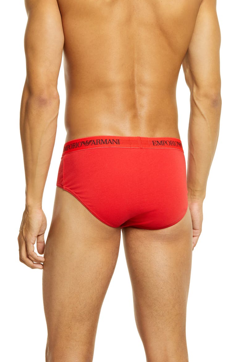 3-Pack Cotton Briefs, Alternate, color, COLONIAL