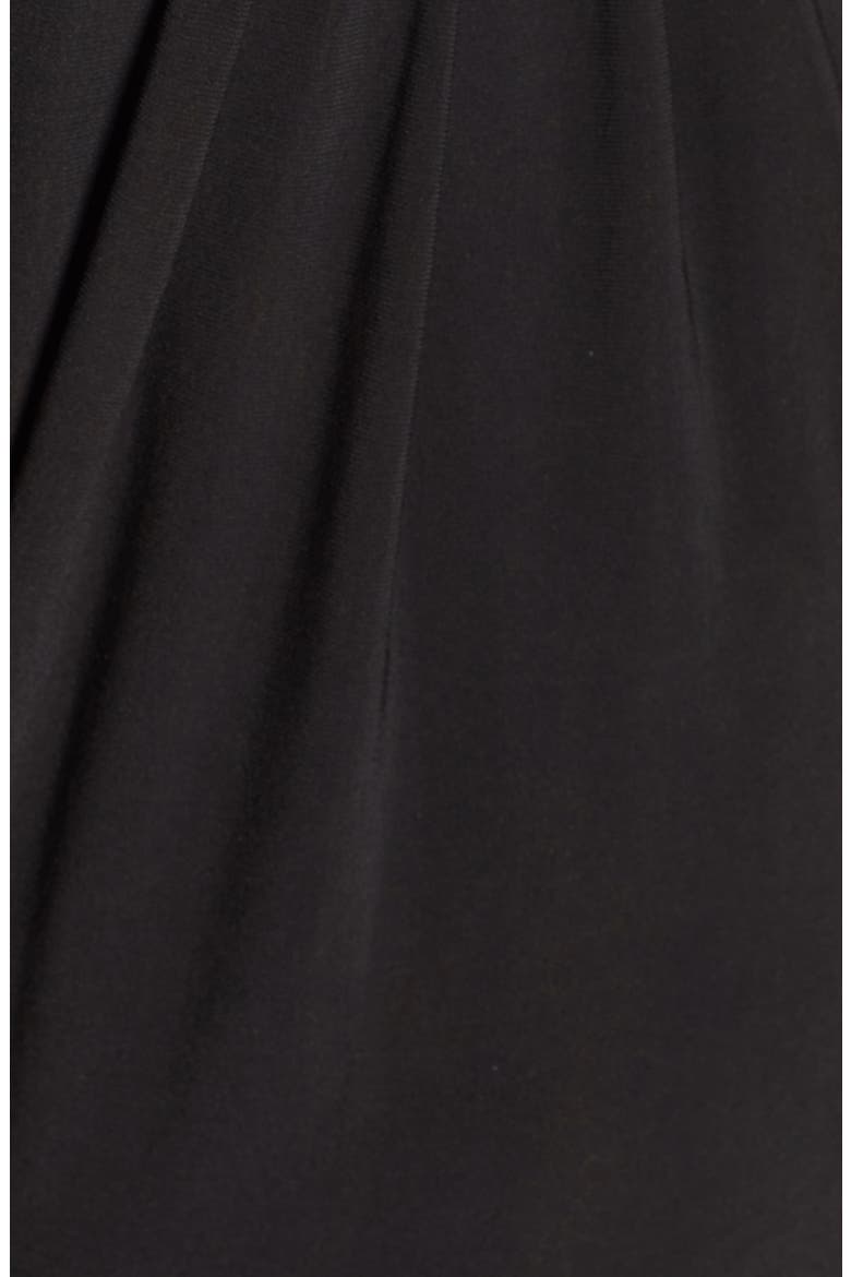 Embellished Wide Leg Jersey Jumpsuit, Alternate, color, BLACK