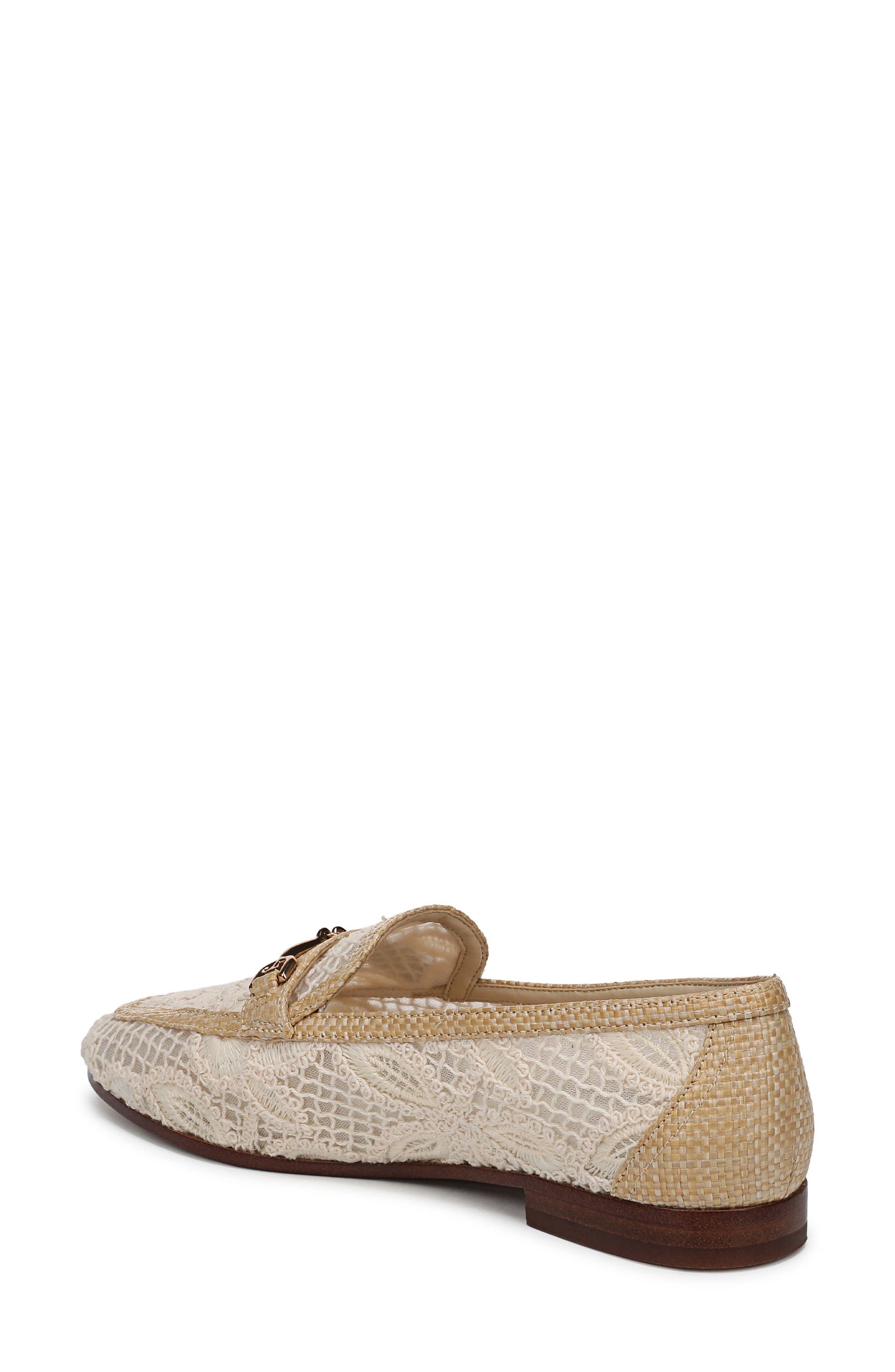 Sam Edelman Loraine Mesh Flat, Alternate, color, Warm Ivory