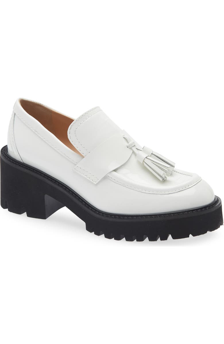 La Canadienne Roam Tassel Loafer, Main, color, White