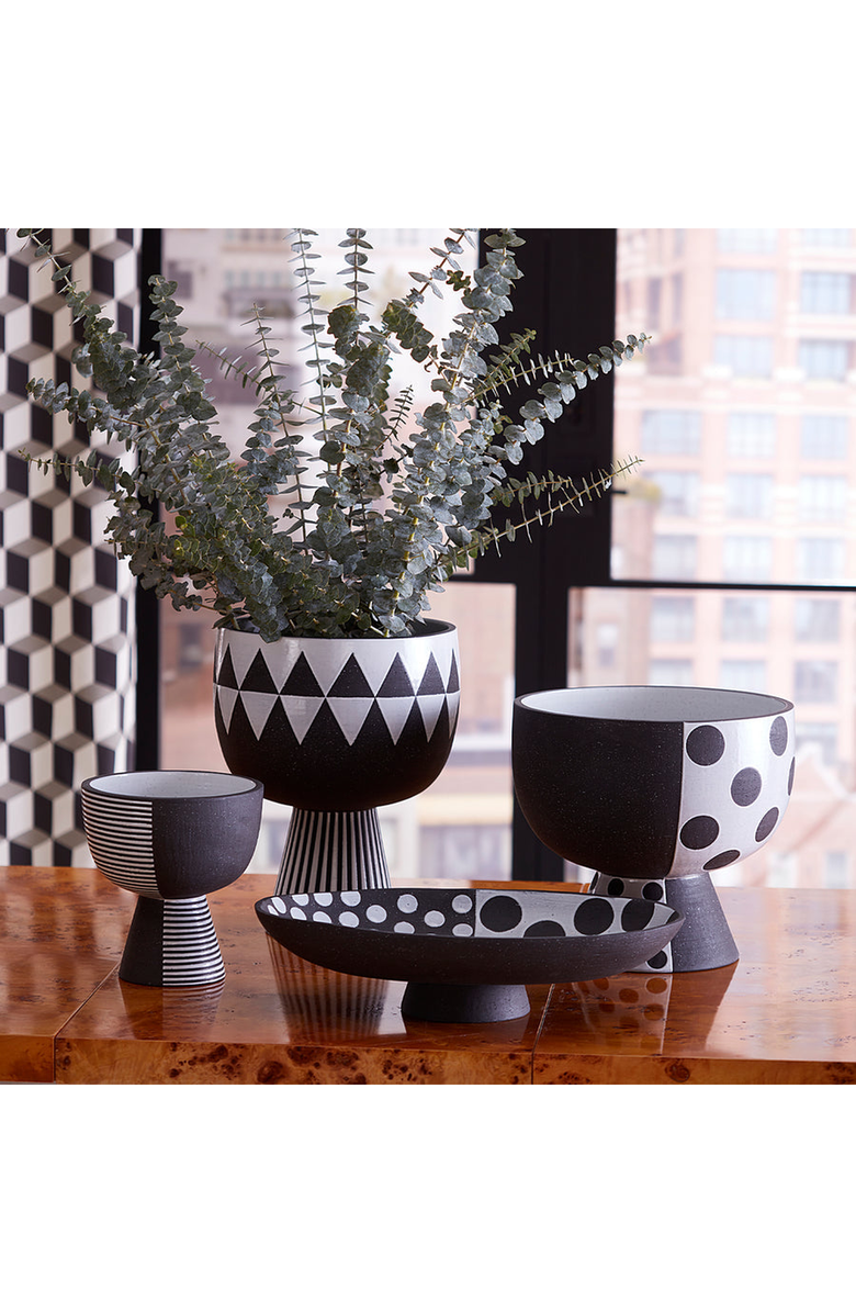 Jonathan Adler Palm Springs Stripes Bowl, Alternate, color,