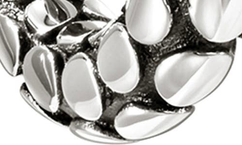 John Hardy Dot Hoop Earrings, Sterling Silver In Metallic