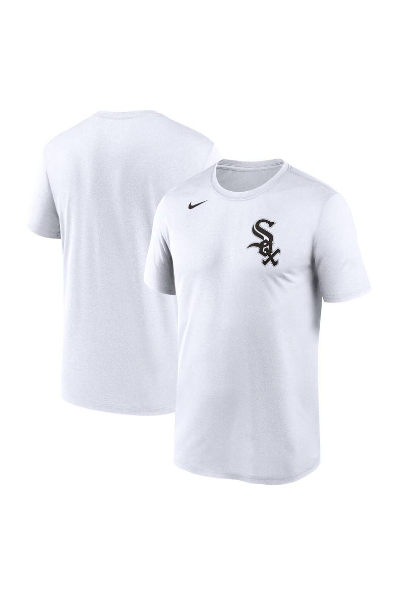 Men's Nike White Chicago White Sox New Legend Wordmark T-Shirt, Main, color, White