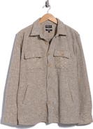 JASPER CLAY Herringbone Shirt Jacket