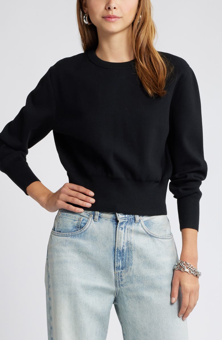 Open Edit Blousson Sweater, Main, color, 