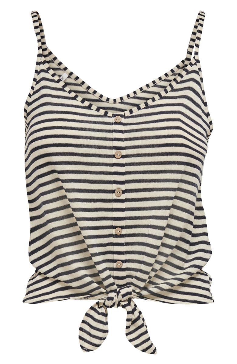 Only Cannes Tie Front Tank Top, Alternate, color,