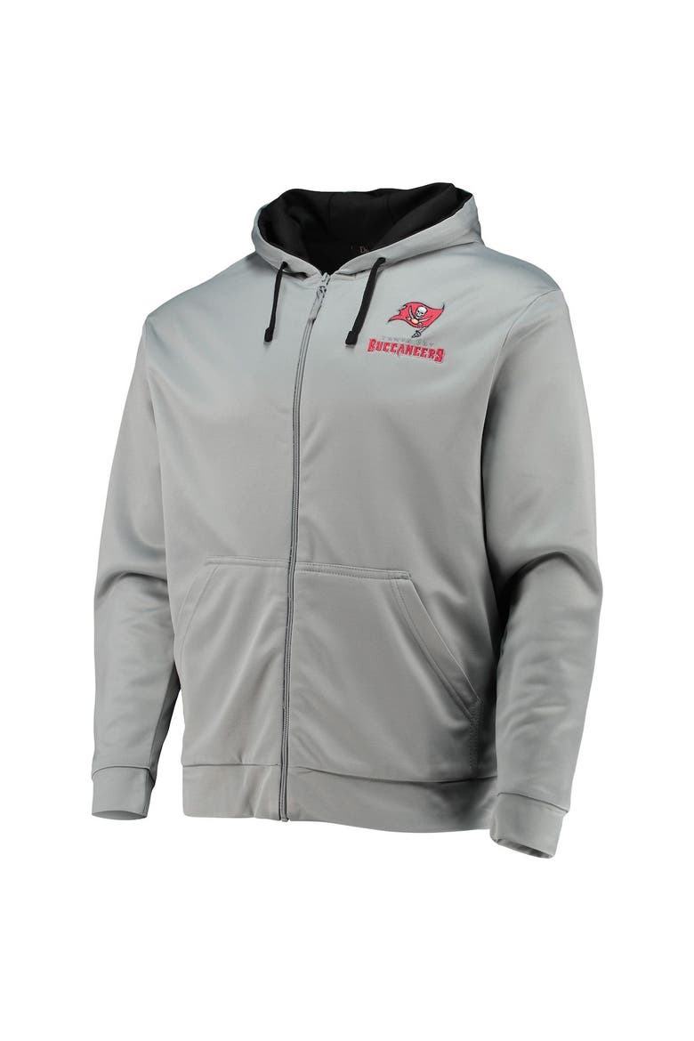 Men's Dunbrooke Gray/Black Tampa Bay Buccaneers Apprentice Full-Zip Hoodie, Alternate, color, Gray