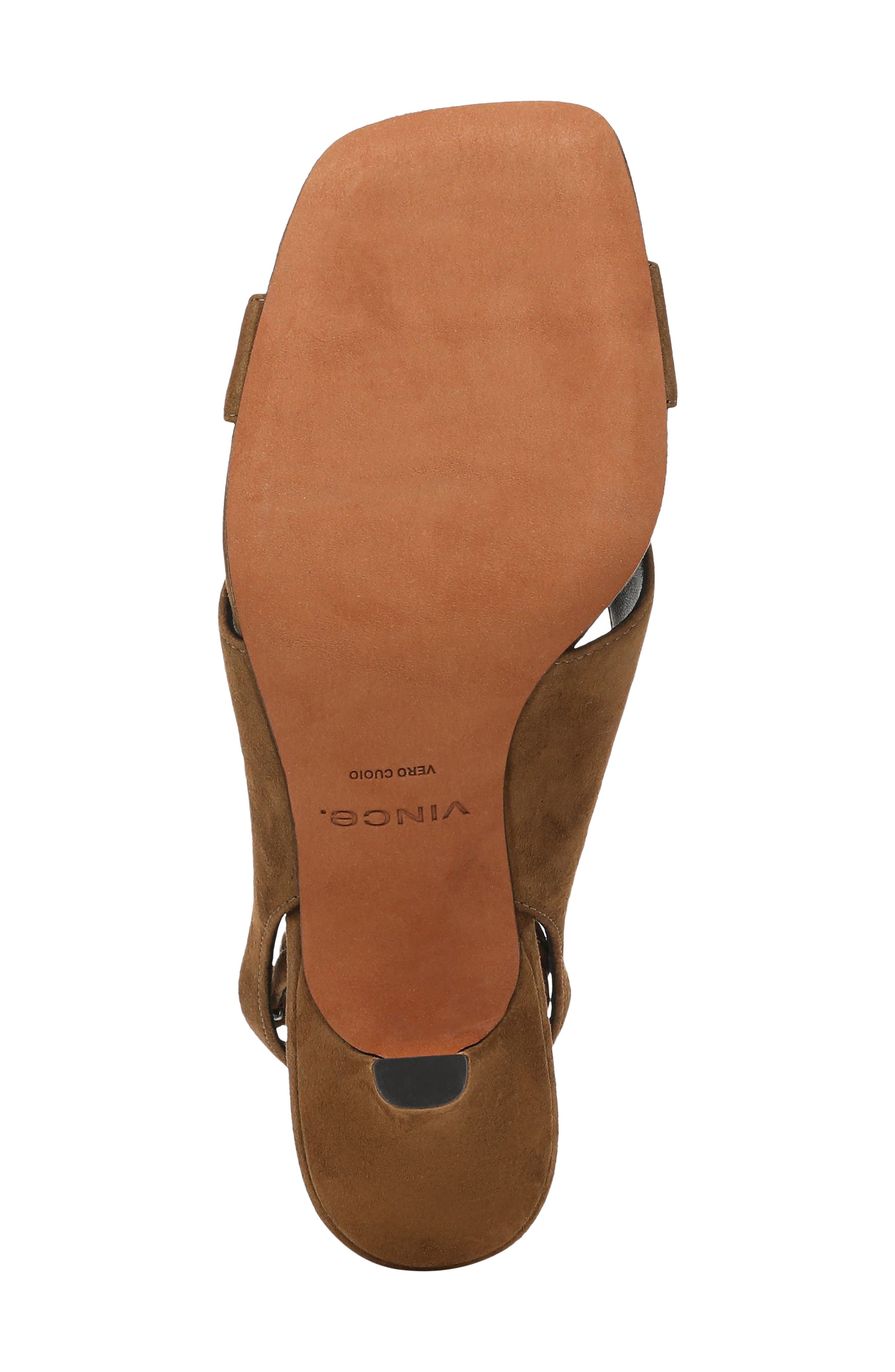 Lola Leather Sandal, Alternate, color, ELMWOOD