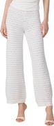Diane von Furstenberg Barbara Mixed Stitch Cotton Blend Knit Pants