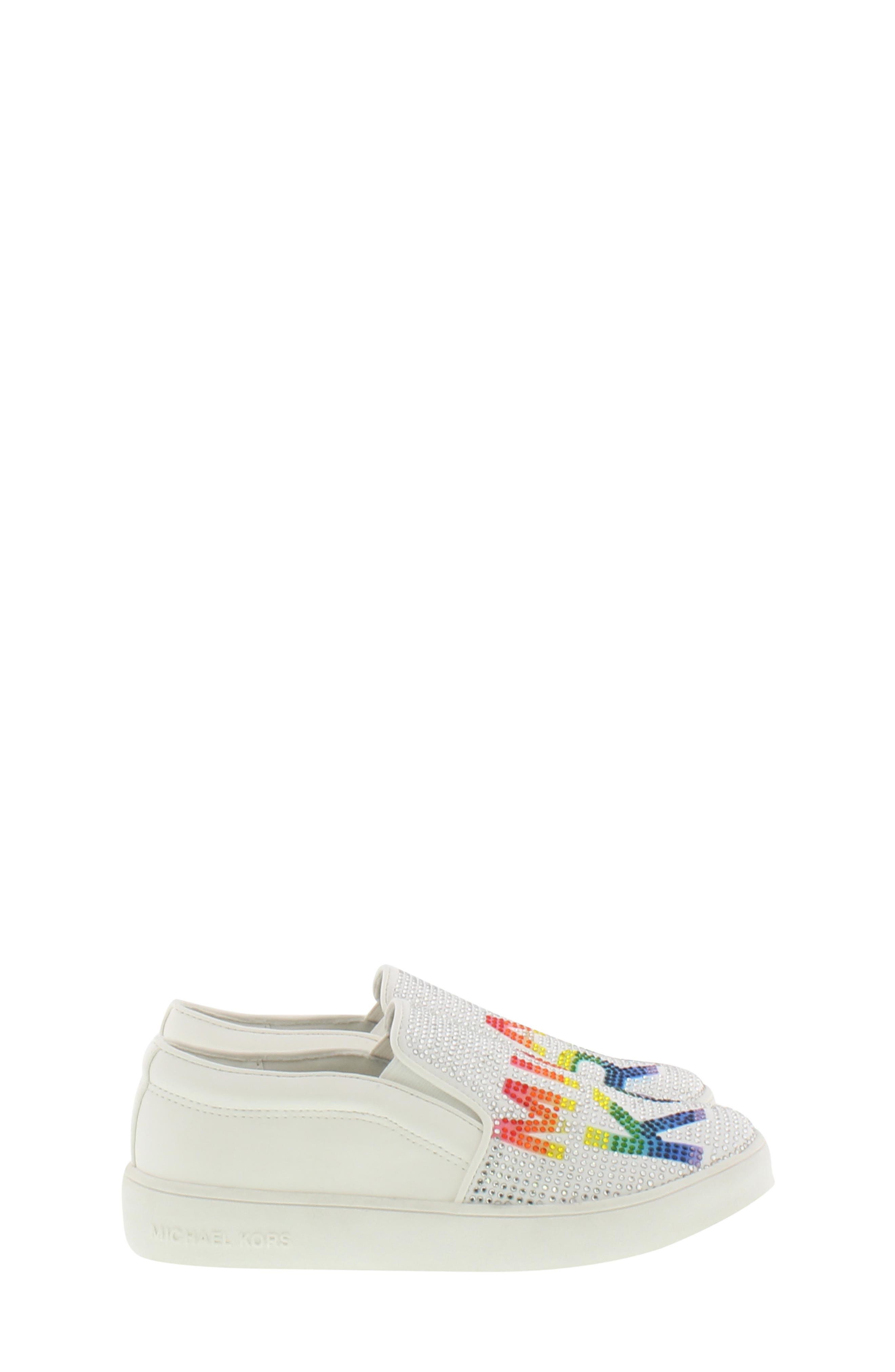 MICHAEL Michael Kors Jem Rainbow Split Slip-On Sneaker, Alternate, color, 