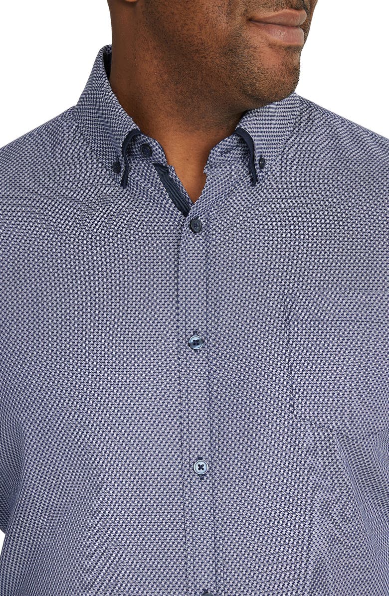 Johnny Bigg Eastwood Geo Print Button-Down Shirt, Alternate, color,