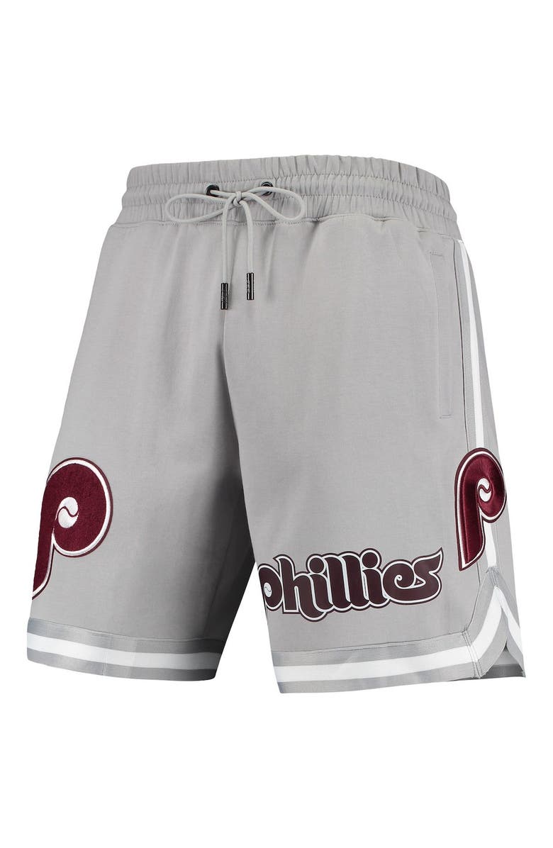 PRO STANDARD Men's Pro Standard Gray Philadelphia Phillies Team Shorts, Alternate, color, Gray