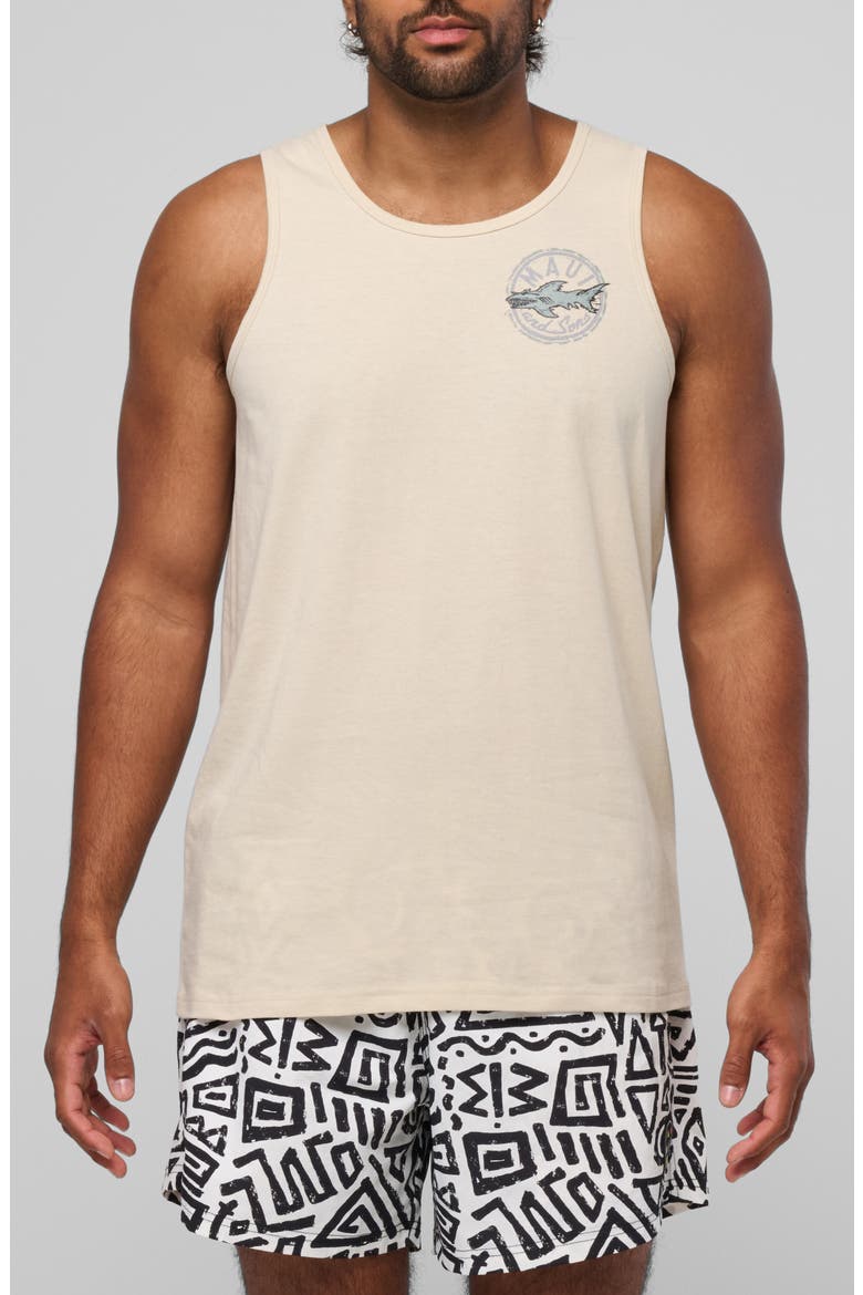 Aggro Cookie Graphic Tank, Main, color, VANILLA