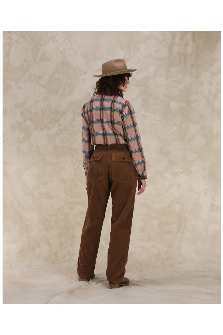 Vintage Corduroy Fatigue Trousers, Alternate, color, Camel