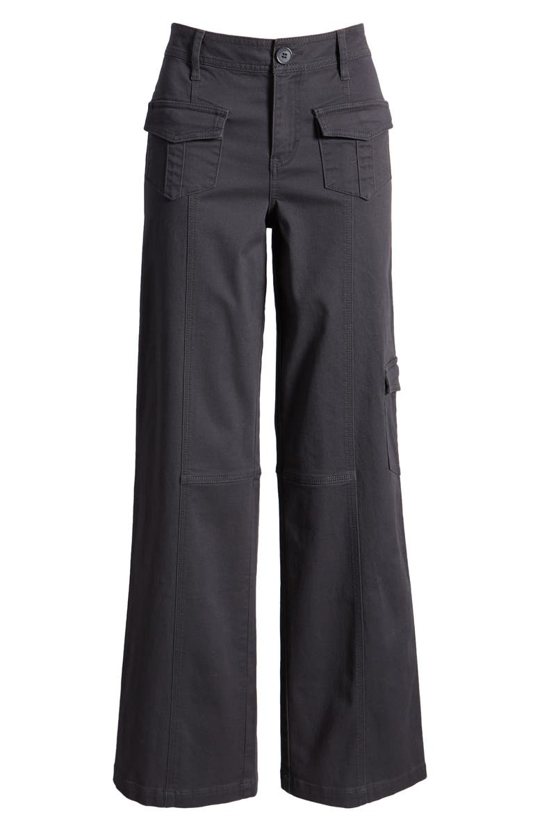 1822 Denim Wide Leg Cargo Pants, Alternate, color,