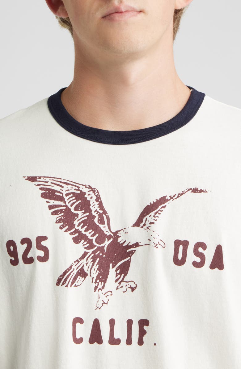 925 Originals Eagle Graphic T-Shirt, Alternate, color, Off White