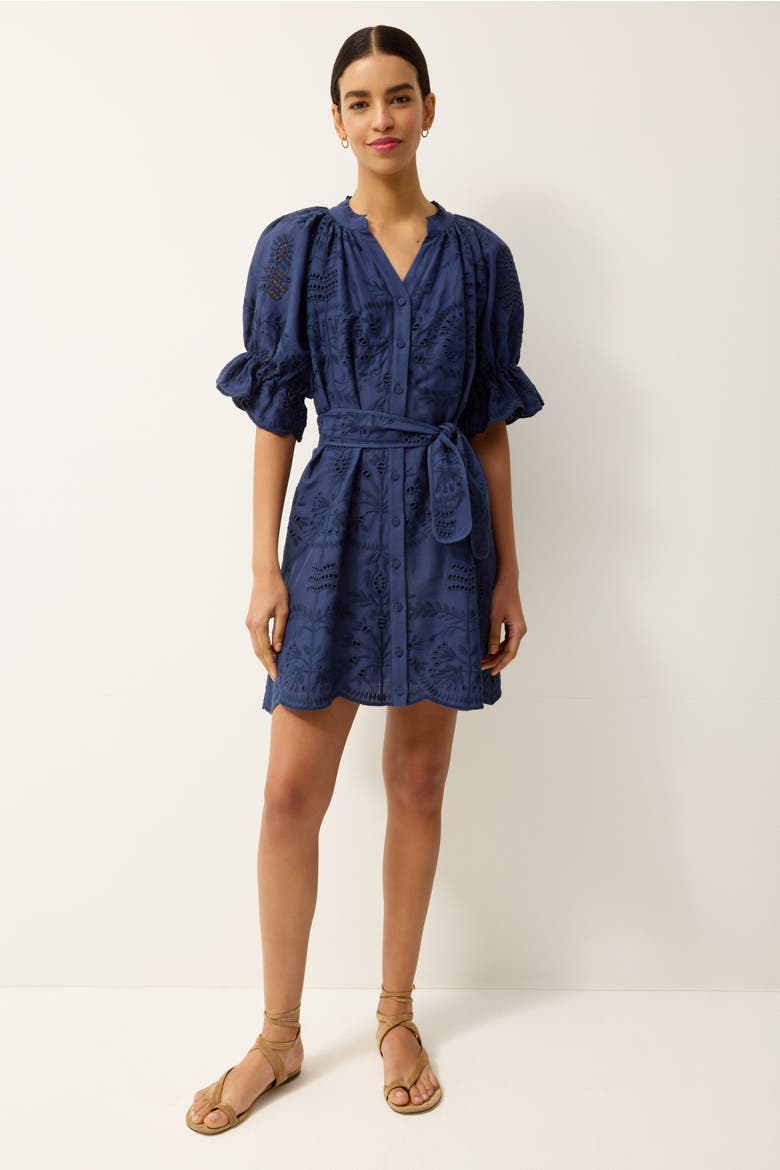 Inaya Dress, Alternate, color, Navy