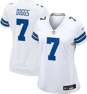 Nike Women's Nike Trevon Diggs White Dallas Cowboys Game Jersey