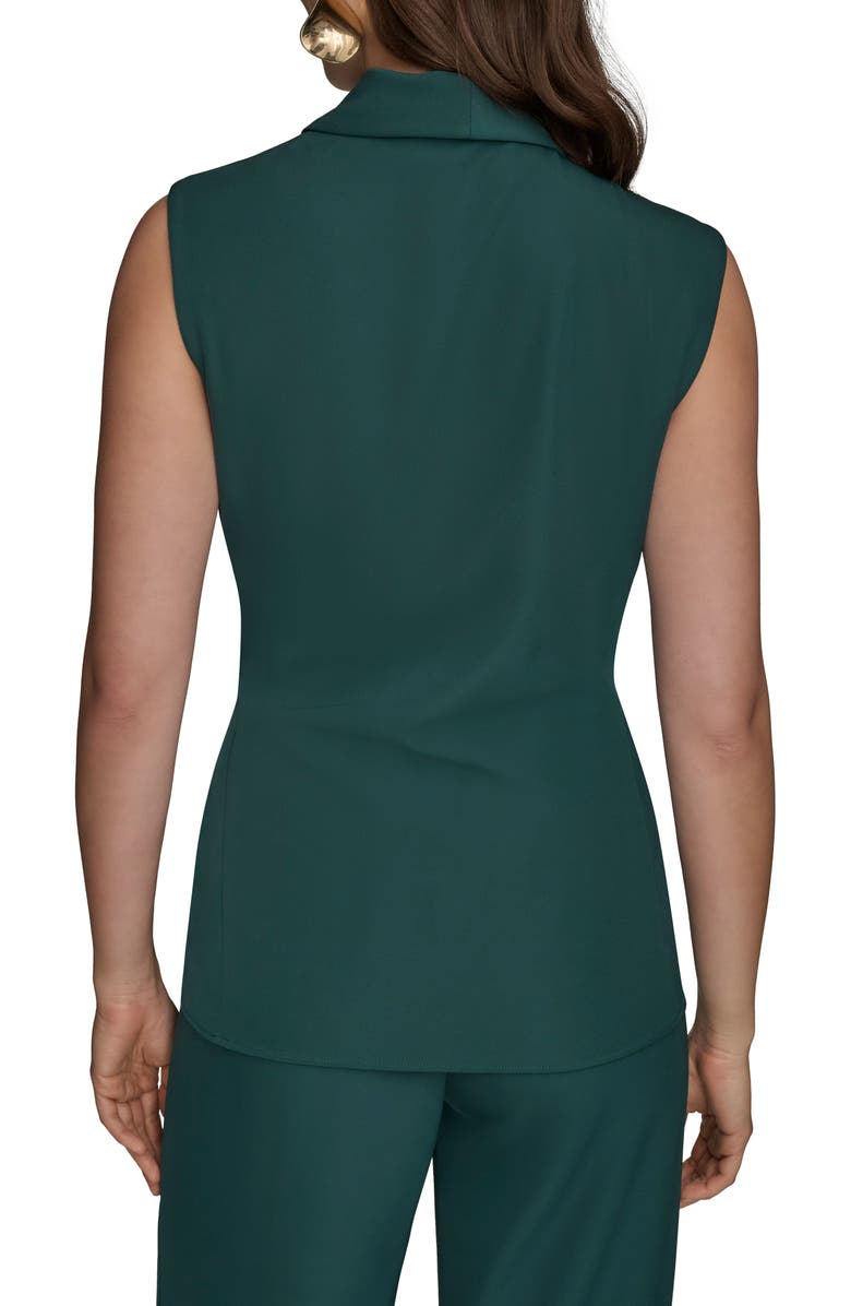 Donna Karan New York Wrap Vest, Alternate, color, Hudson
