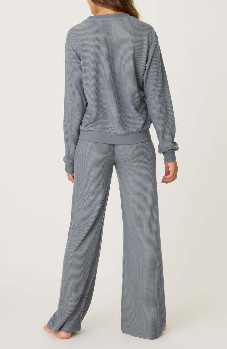 PJ Salvage Brushed Cozy Thermal Pajamas, Alternate, color,