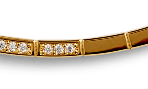 Shop Nordstrom Delicate Mixed Cubic Zirconia Bar Pendant Necklace In Clear- Gold