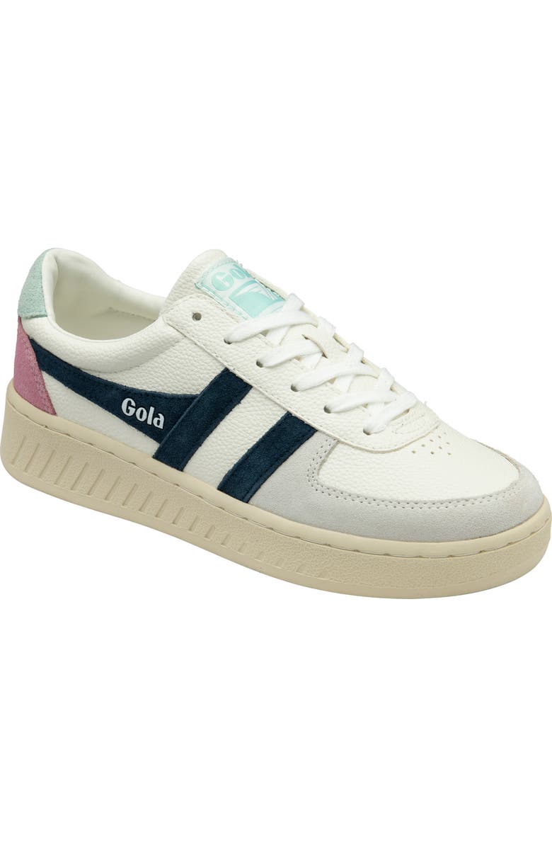 Gola Classics Grandslam Trident Sneaker, Main, color, White/ Navy/ Surf
