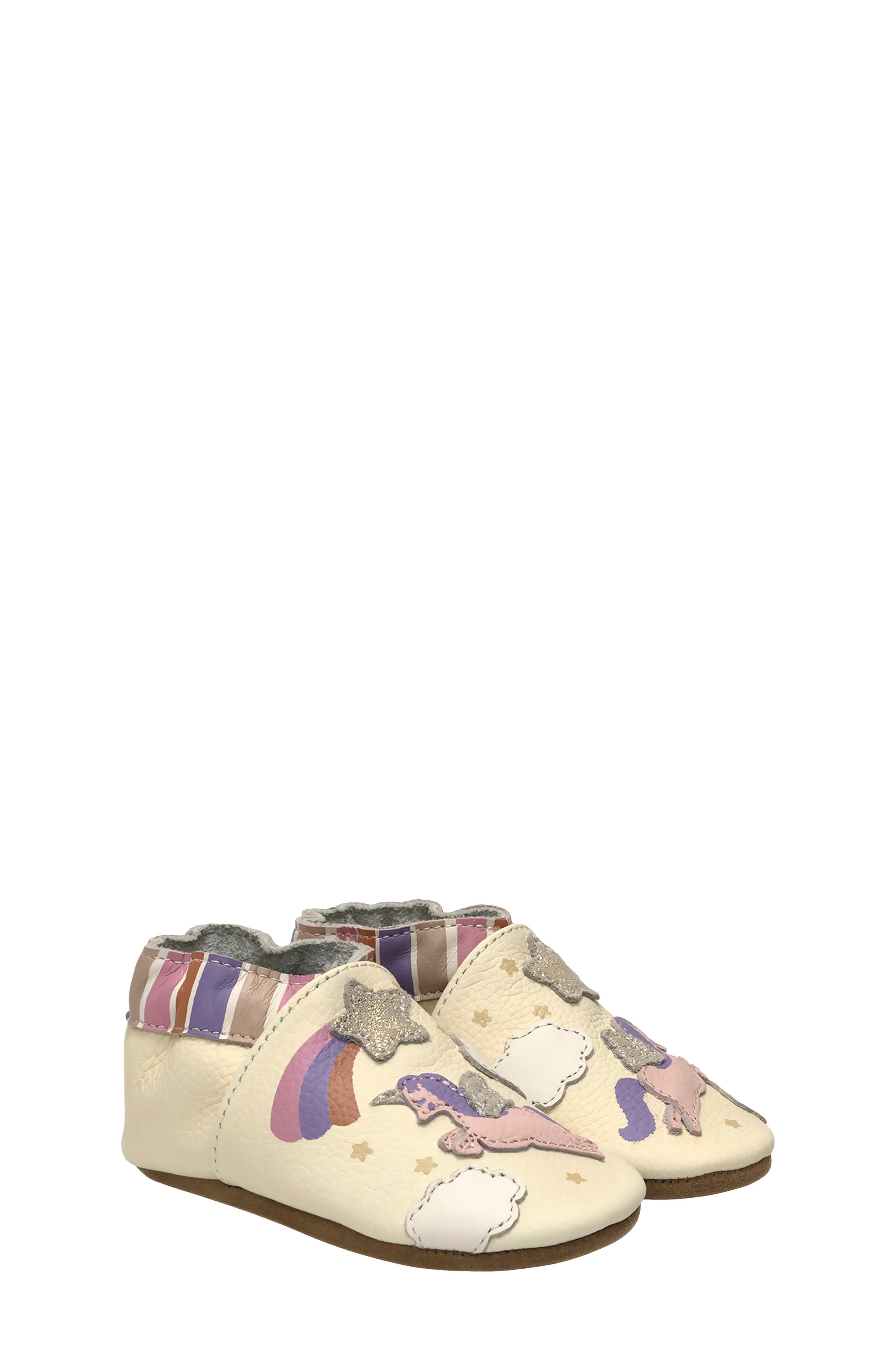 Born to Shine Leather Crib Shoes