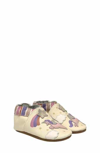 Born to Shine Leather Crib Shoes