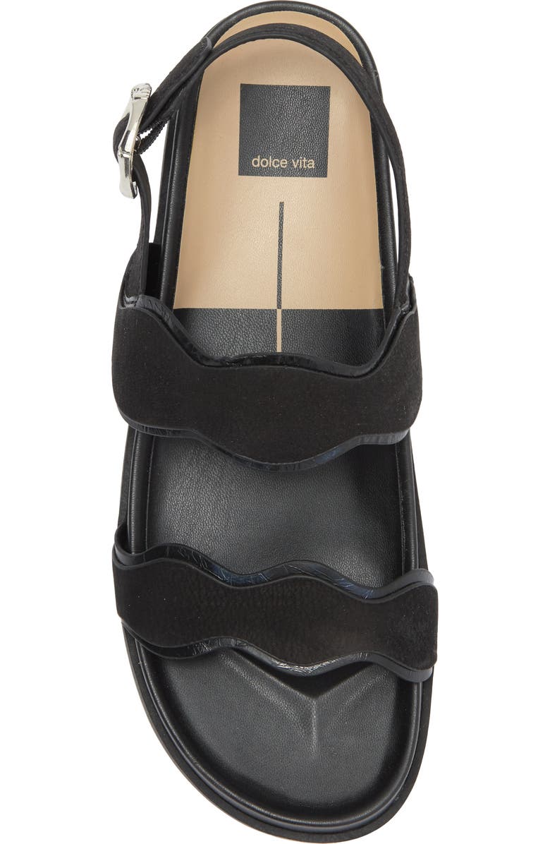 Dolce Vita Sindy Platform Sandal, Alternate, color, Black