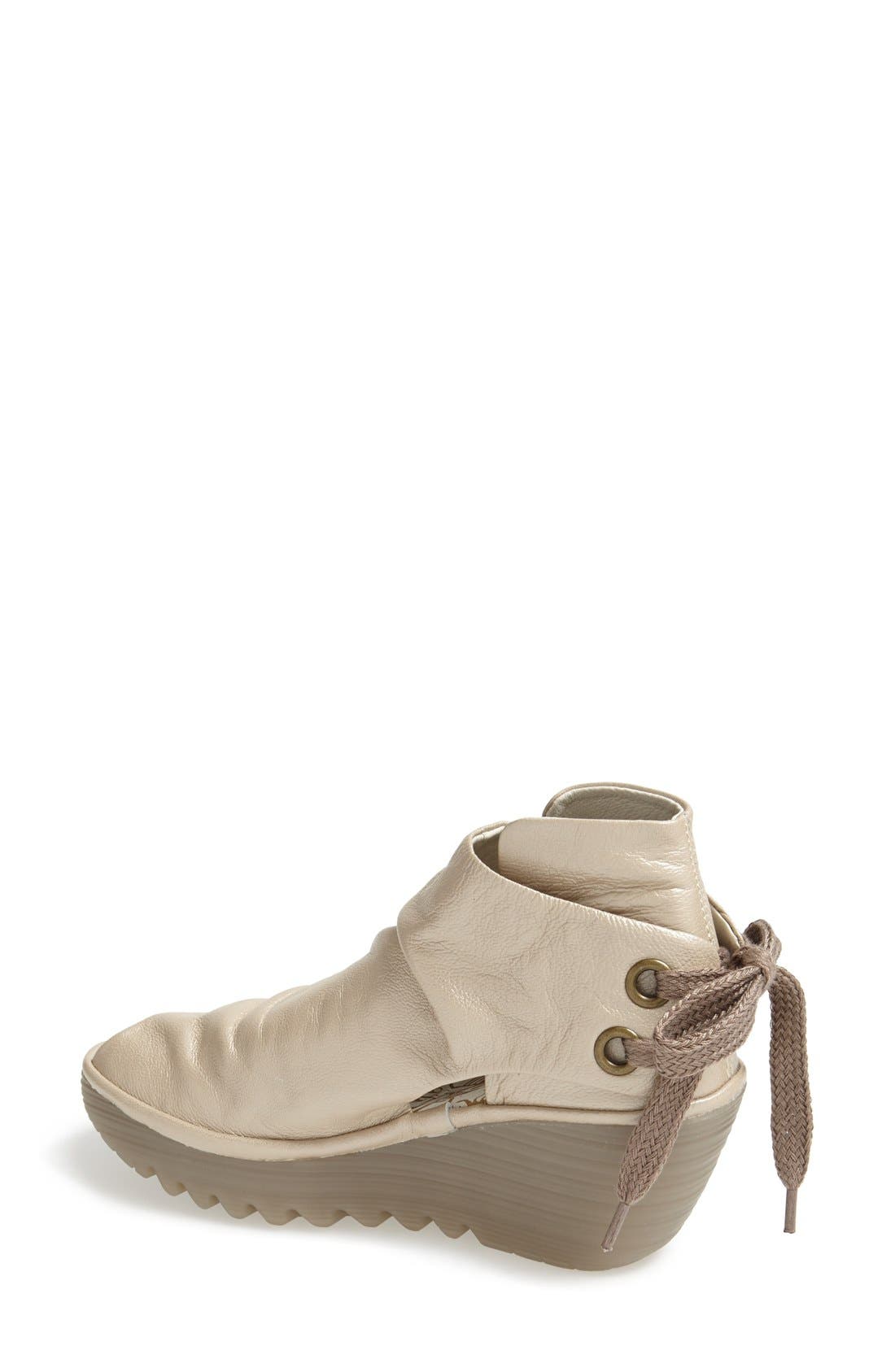 'Yema' Open Toe Bootie, Alternate, color, SILVER