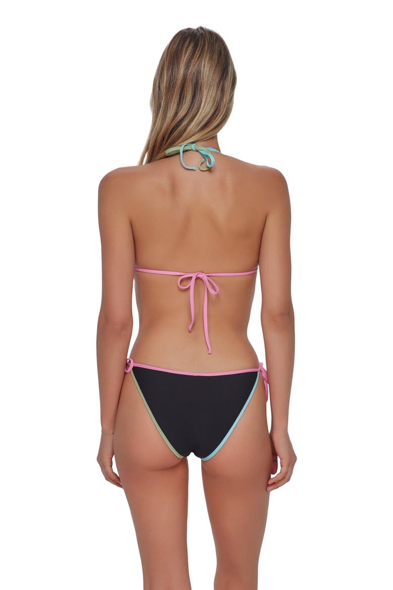 Kit Tie Side Bikini Swim Bottoms, Alternate, color, Black