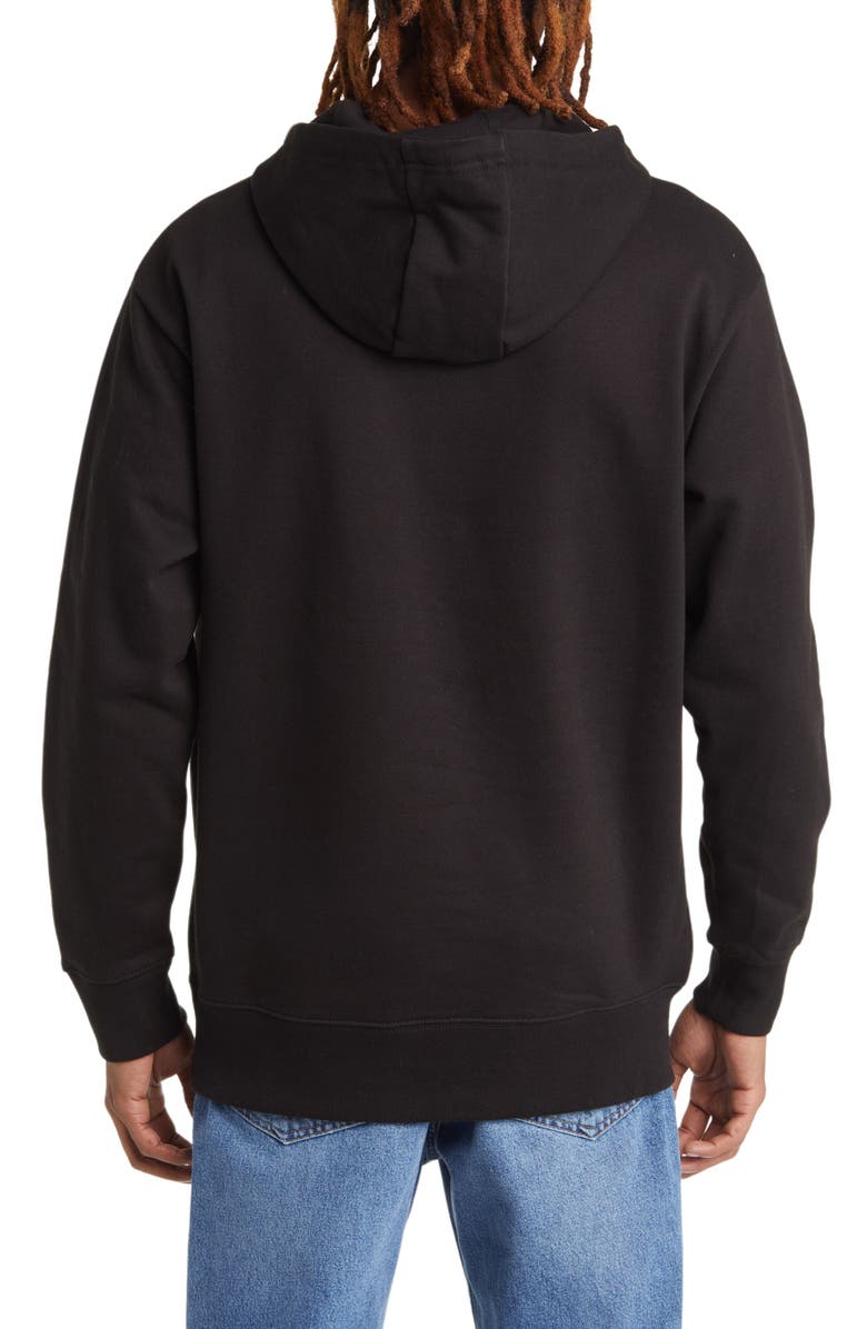 MARKET SMILEY<sup>®</sup> Swarovski<sup>®</sup> Crystal Embellished Cotton Hoodie, Alternate, color,