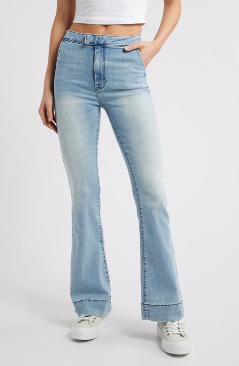 High Waist Flare Jeans