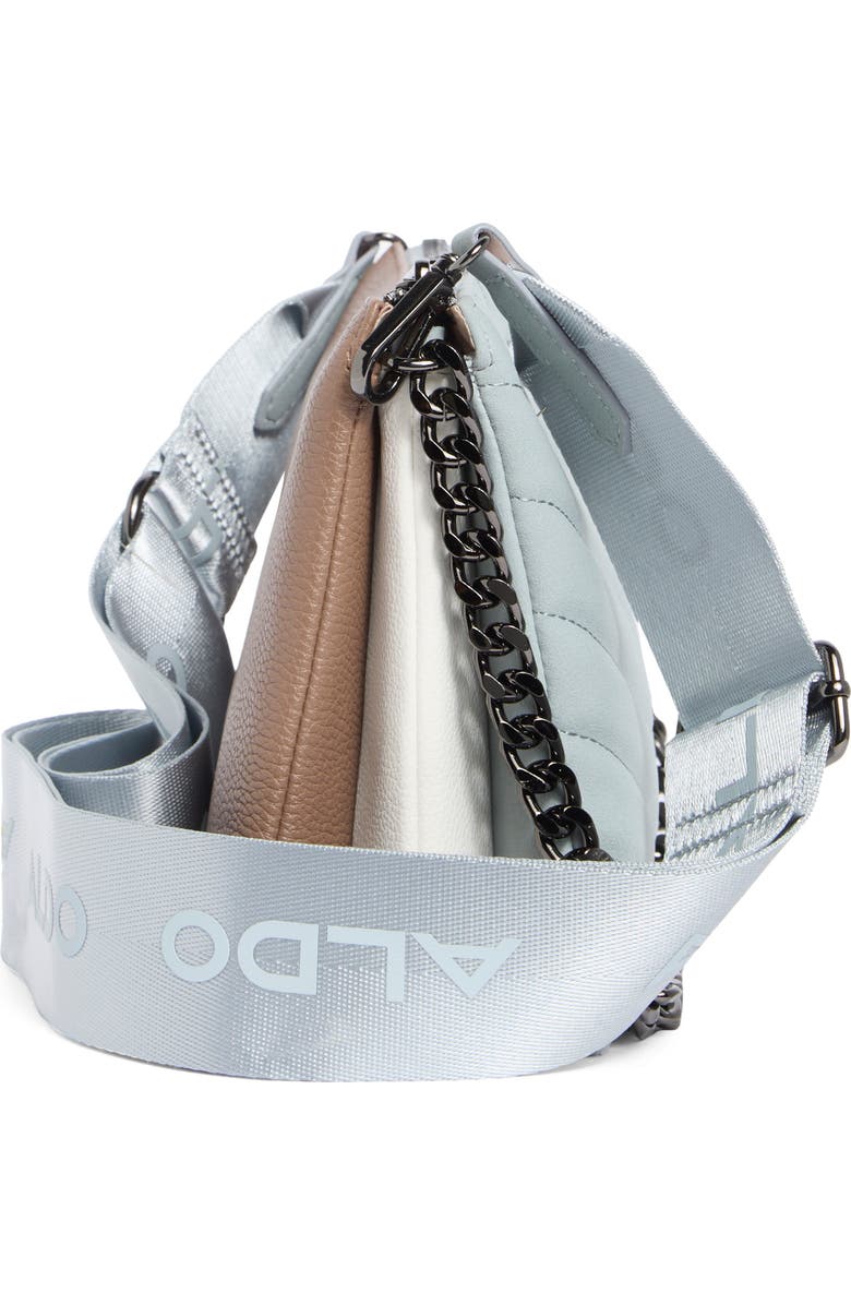 ALDO Alaeteriell Crossbody Bag, Alternate, color, Dusty Blue