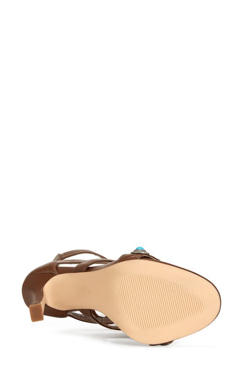 Azalea Wang Sumac Sandal In Brown