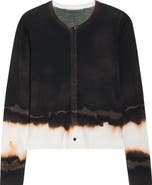 Jason Wu Collection Burned Stripe Merino Wool Cardigan
