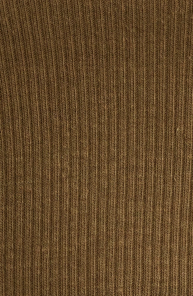 BOYS LIE Cadet Bee Gee Rib Crop Tank, Alternate, color, Brown