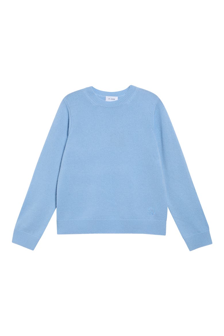Cashmere Sweater, Main, color, POWDER BLUE