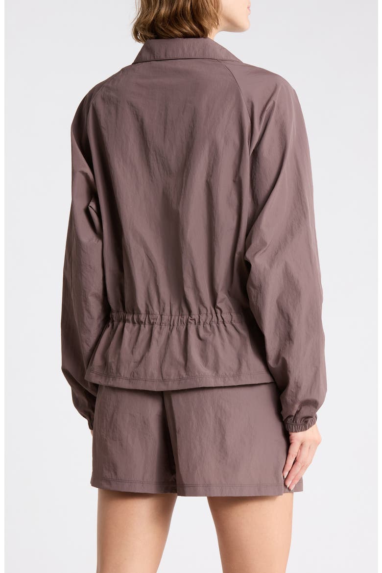 Breakaway Crinkled Jacket, Alternate, color, GREY PLUM