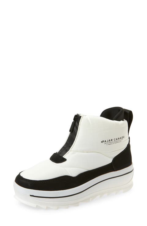 Gala Front Zip Waterproof Platform Ankle Bootie (Women)