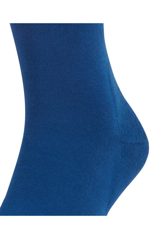 Shop Falke Gender Inclusive Run Crew Socks In Sapphire