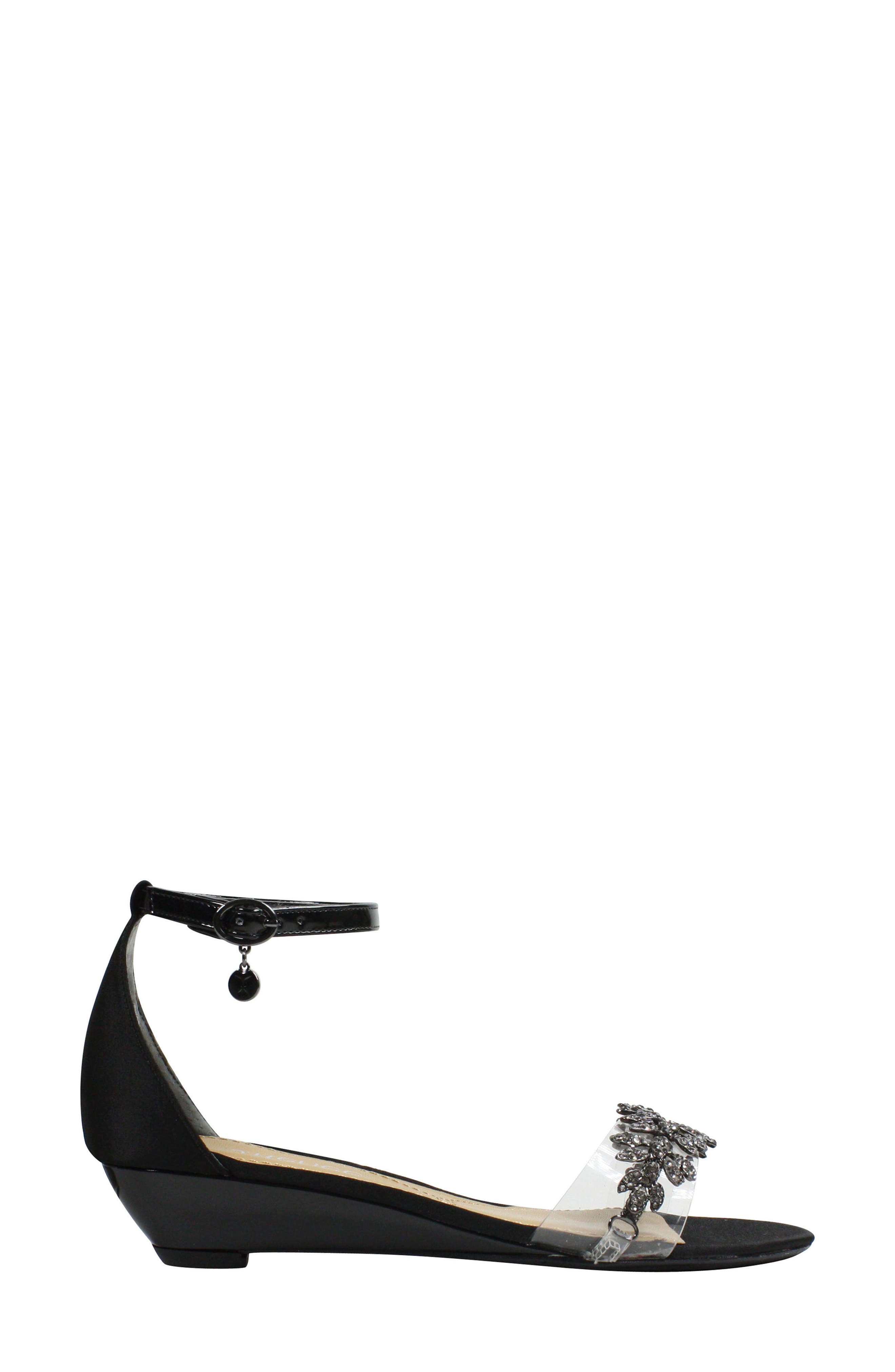 J. Reneé Evania Ankle Strap Sandal, Alternate, color, 