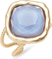 Karine Sultan Bezel Set Crystal Ring