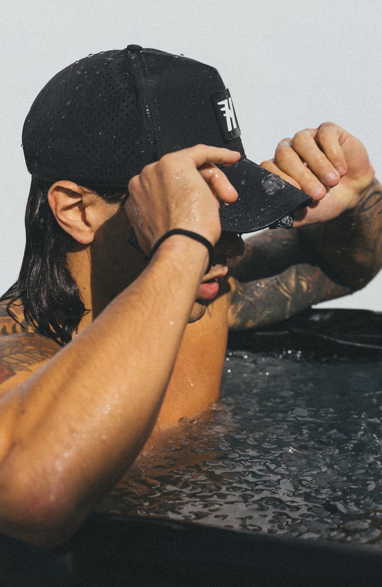 Huega House Performance Hat, Alternate, color, Black