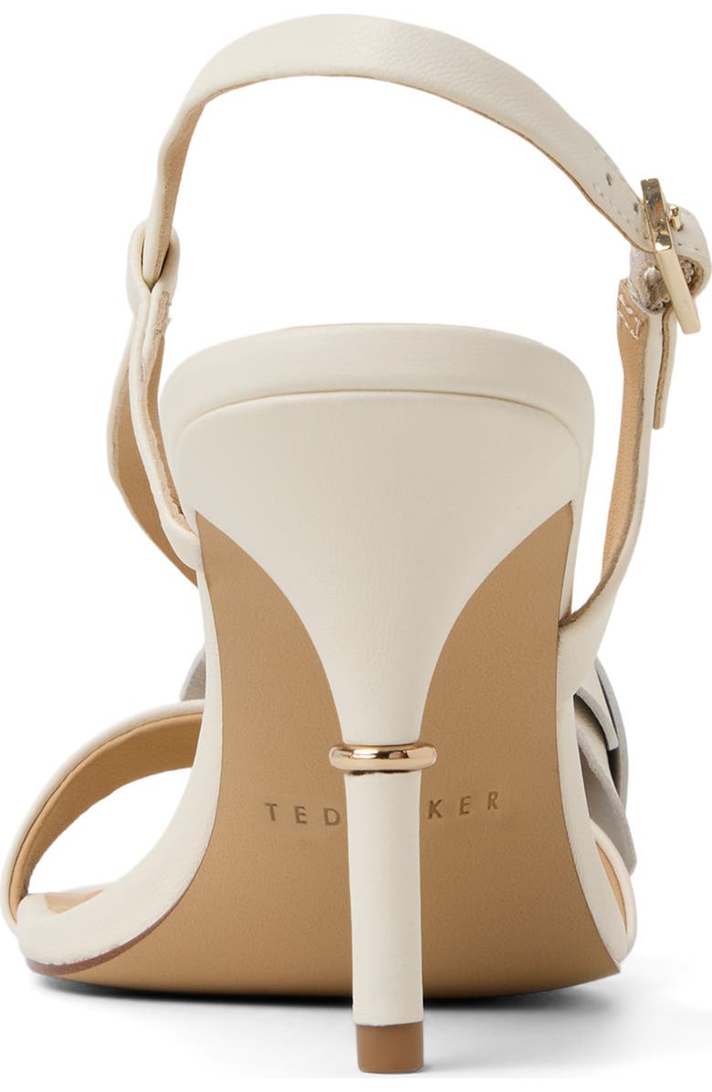 Ted Baker London Juliette Slingback Sandal, Alternate, color, White