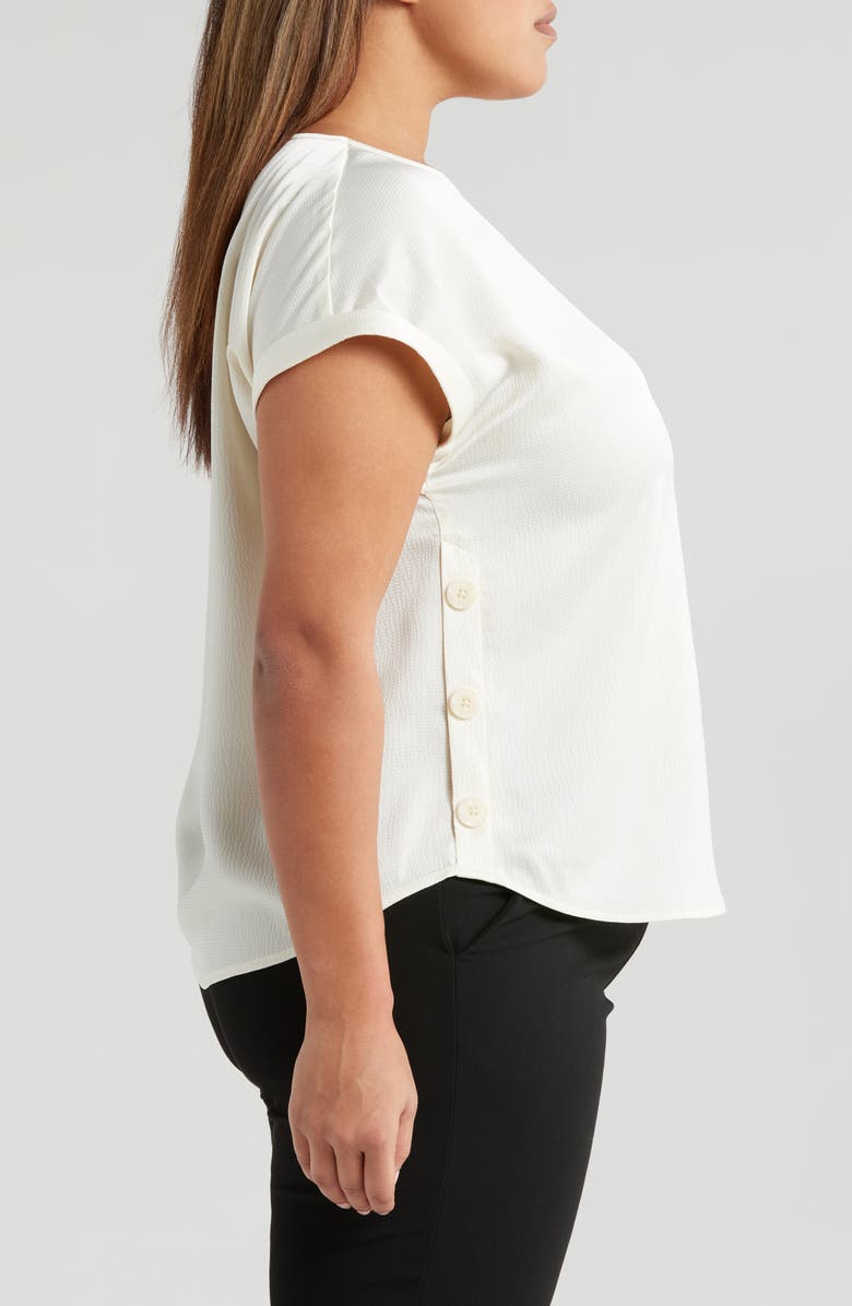 Jones New York Side Button Top, Alternate, color,