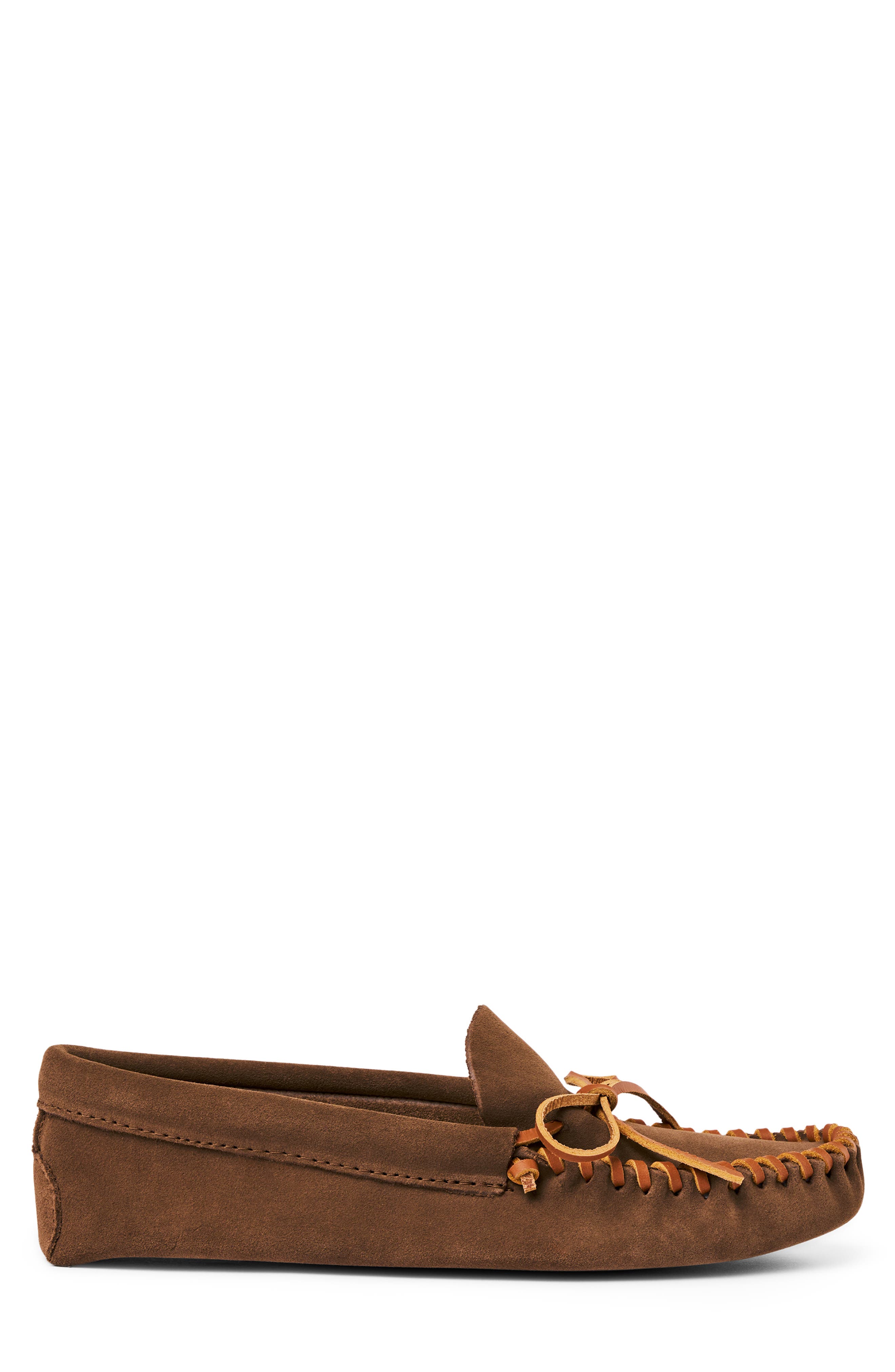 Minnetonka Softsole Loafer, Alternate, color, Autumn Brown