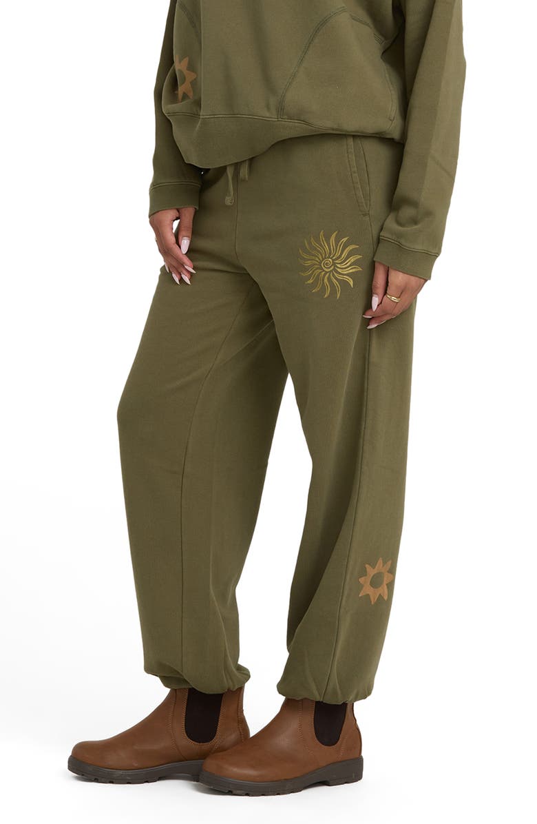 Billabong Sightseer Wave Graphic Fleece Sweatpants, Alternate, color, Mateo