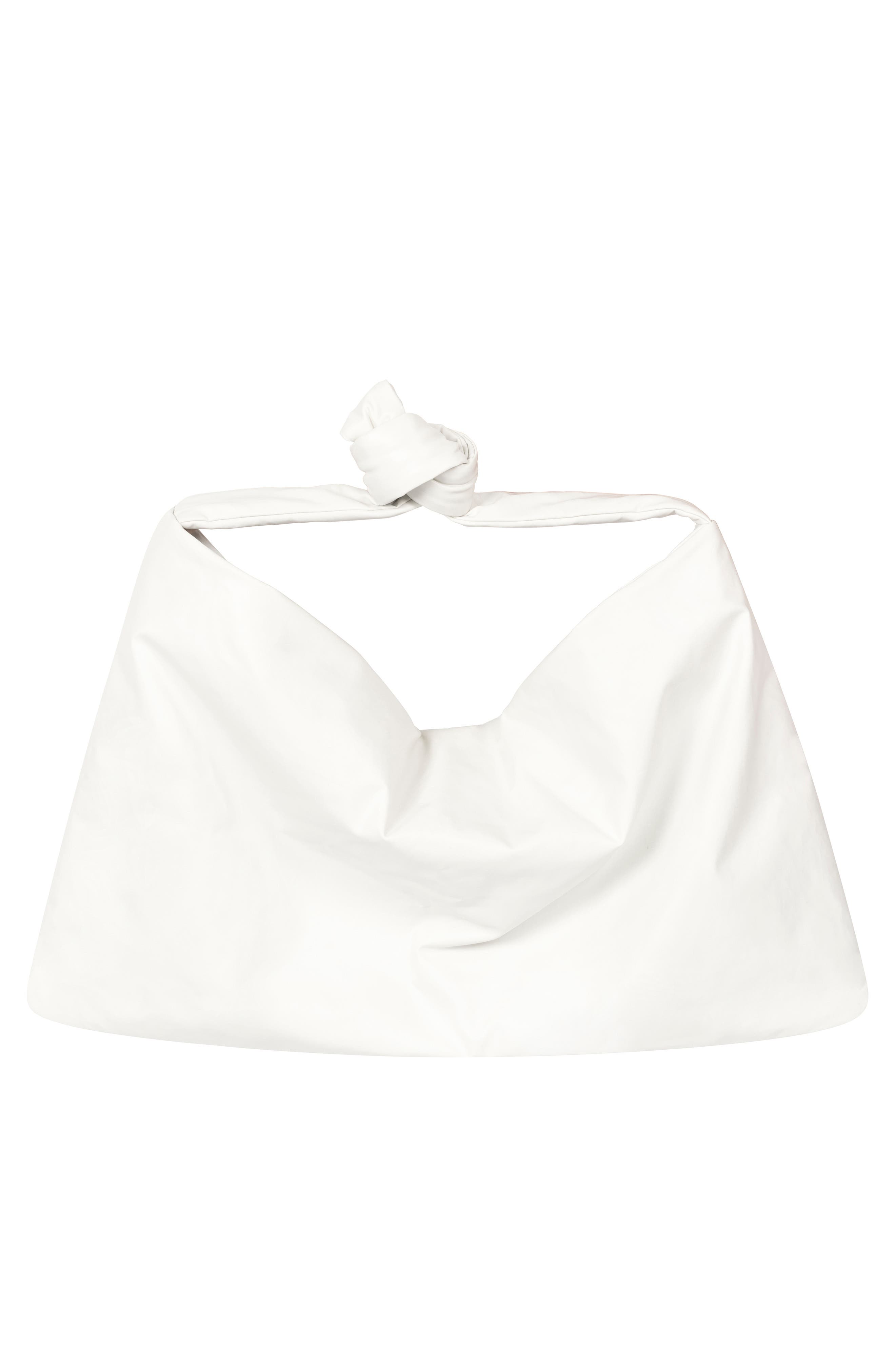 KASSL Small Square Oiled Canvas Bag, Alternate, color, 