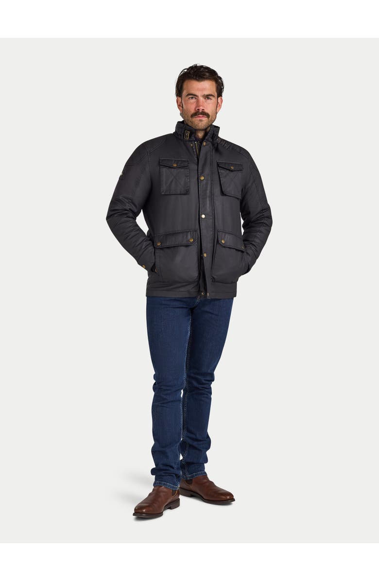 Raging Bull Wax Effect Jacket, Alternate, color, Black